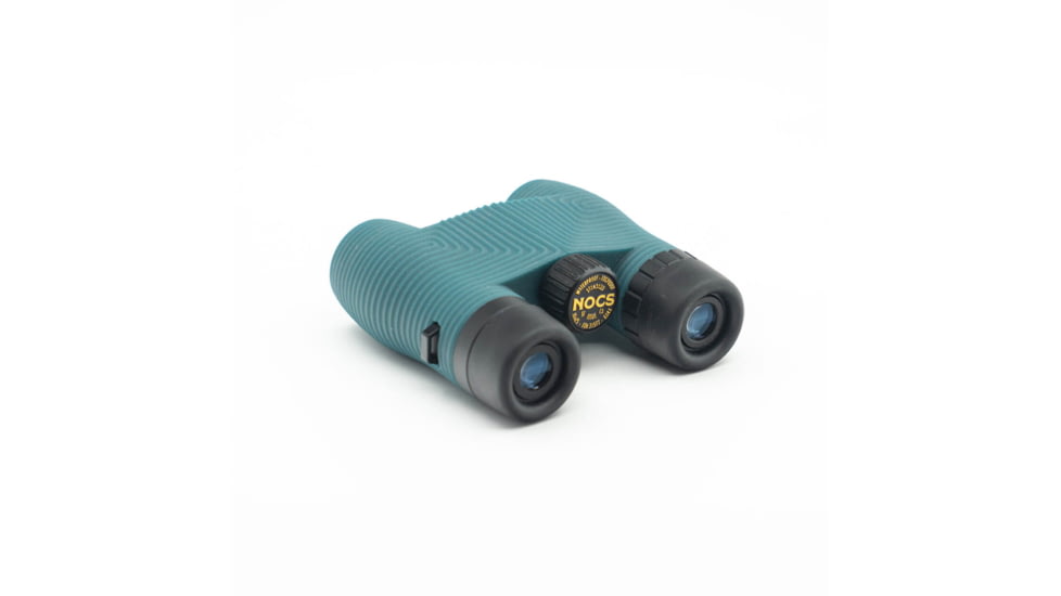 Nocs Provisions Standard Issue 10x25mm Roof Prism Waterproof Binoculars, Rugged, Pacific Blue, NOC-STX-BLU