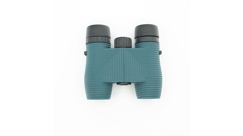 Nocs Provisions Standard Issue 10x25mm Roof Prism Waterproof Binoculars, Rugged, Pacific Blue, NOC-STX-BLU