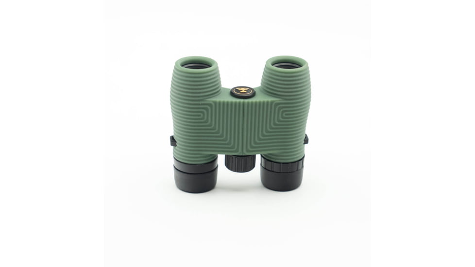 Nocs Provisions Standard Issue 10x25mm Roof Prism Waterproof Binoculars, Rugged, Sage Green, NOC-STX-GN1