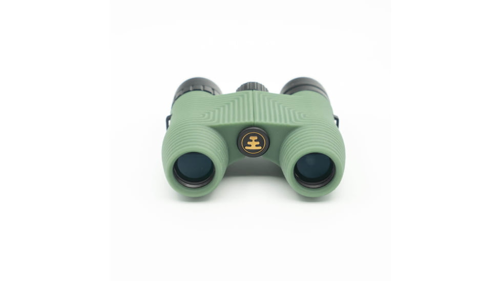 Nocs Provisions Standard Issue 10x25mm Roof Prism Waterproof Binoculars, Rugged, Sage Green, NOC-STX-GN1