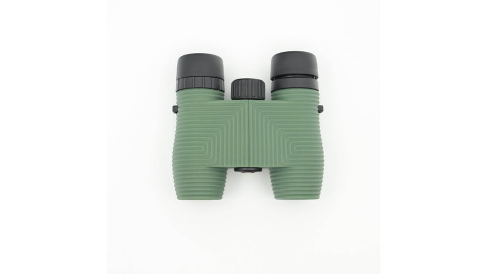 Nocs Provisions Standard Issue 10x25mm Roof Prism Waterproof Binoculars, Rugged, Sage Green, NOC-STX-GN1