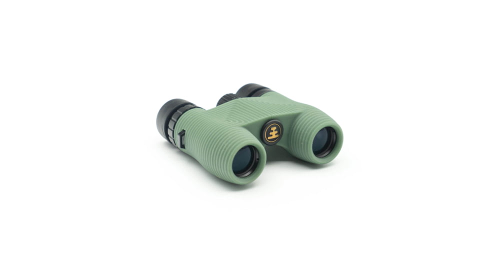 Nocs Provisions Standard Issue 10x25mm Roof Prism Waterproof Binoculars, Rugged, Sage Green, NOC-STX-GN1