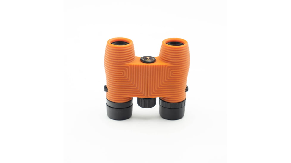 Nocs Provisions Standard Issue 10x25mm Roof Prism Waterproof Binoculars, Rugged, Sunset Orange, NOC-STX-ORG