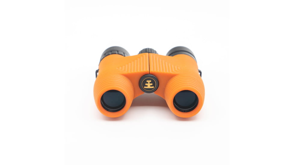 Nocs Provisions Standard Issue 10x25mm Roof Prism Waterproof Binoculars, Rugged, Sunset Orange, NOC-STX-ORG