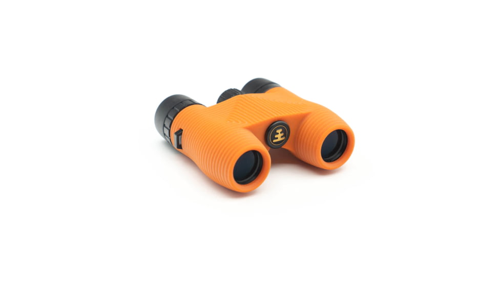 Nocs Provisions Standard Issue 10x25mm Roof Prism Waterproof Binoculars, Rugged, Sunset Orange, NOC-STX-ORG