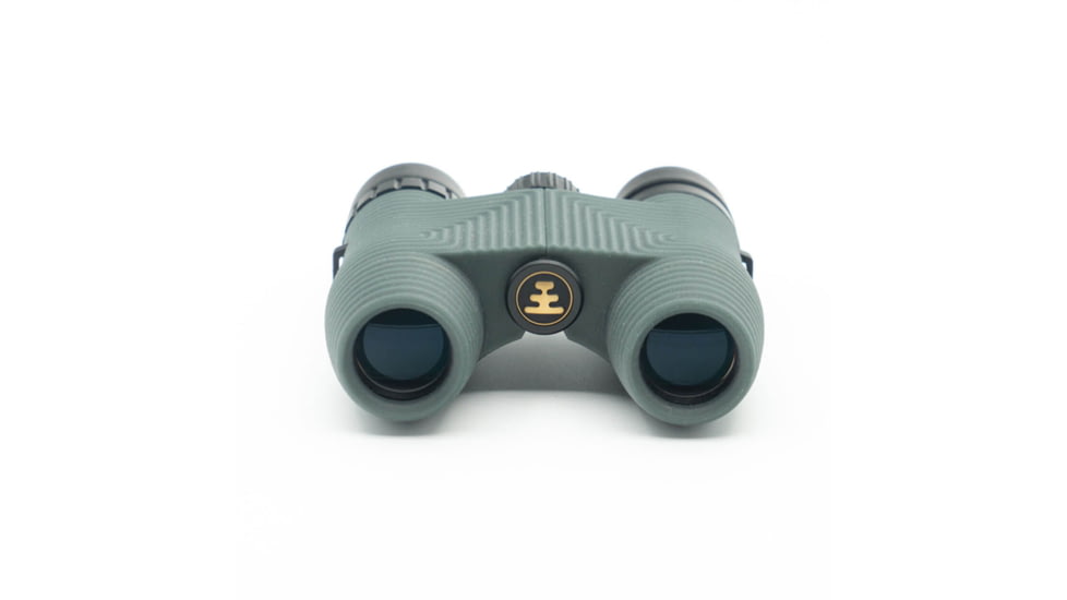 Nocs Provisions Standard Issue 10x25mm Roof Prism Waterproof Binoculars, Rugged, Willow Gray, NOC-STX-GRY