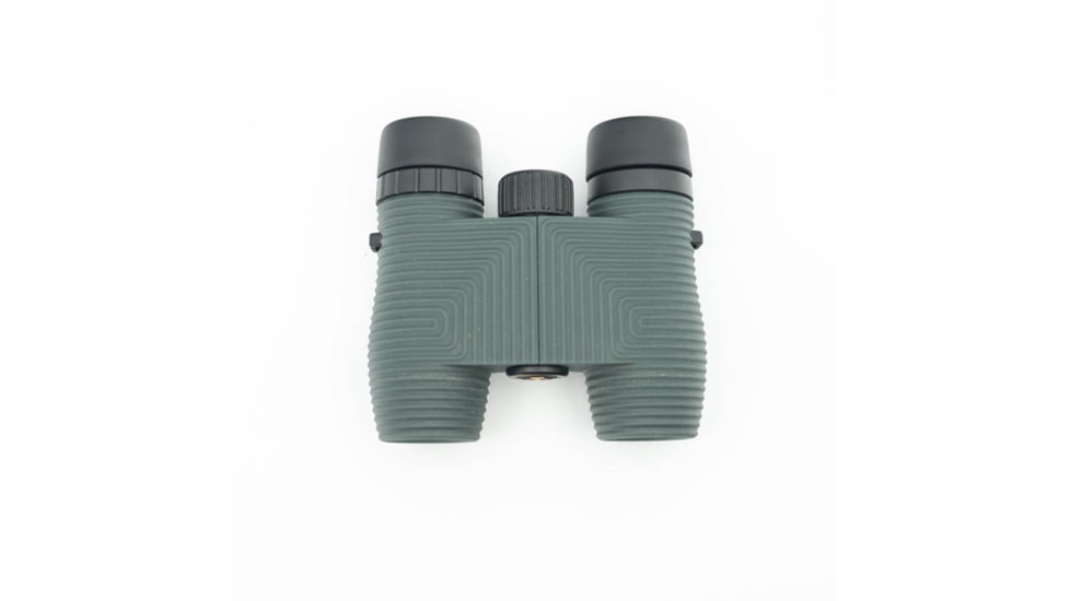 Nocs Provisions Standard Issue 10x25mm Roof Prism Waterproof Binoculars, Rugged, Willow Gray, NOC-STX-GRY