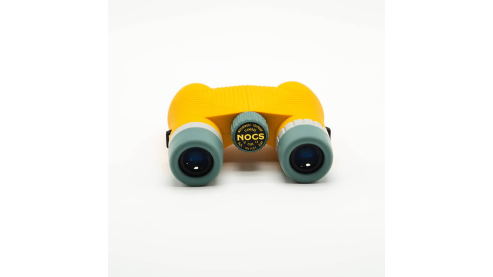 Nocs Provisions Standard Issue 8x25mm Roof Prism Waterproof Binoculars, Rugged, Canary Yellow, NOC-STD-YL2