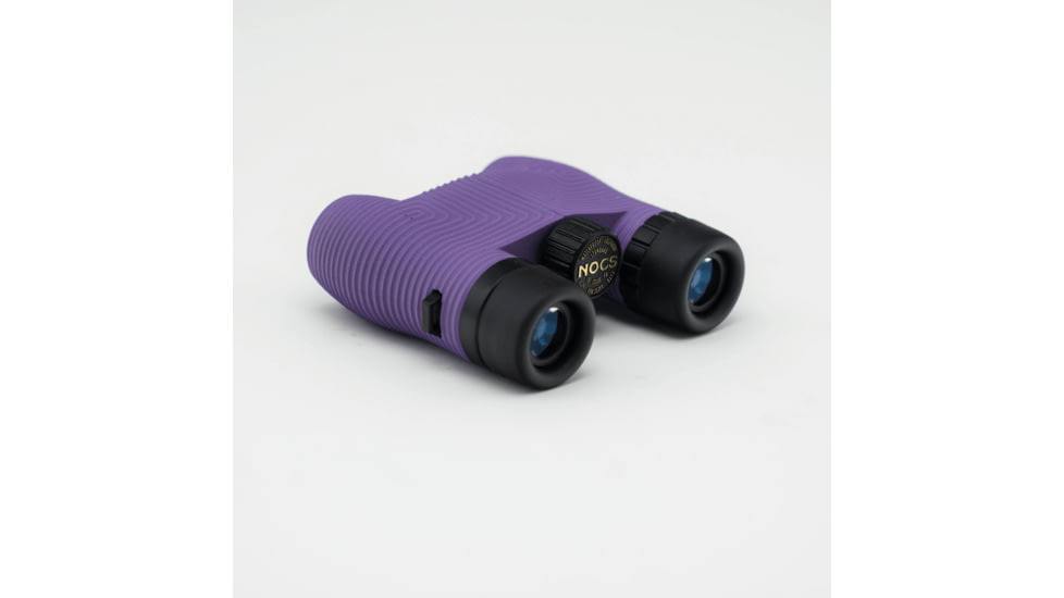Nocs Provisions Standard Issue 8x25mm Roof Prism Waterproof Binoculars, Rugged, Iris Purple, NOC-STD-PRP