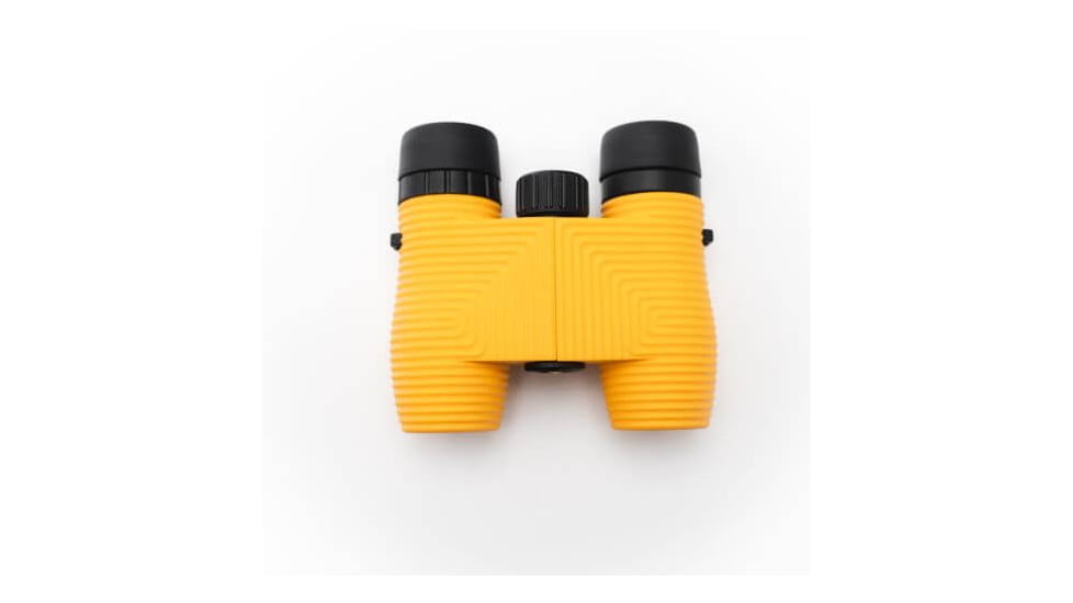 Nocs Provisions Standard Issue 8x25mm Roof Prism Waterproof Binoculars, Rugged, Marigold Yellow, NOC-STD-YEL