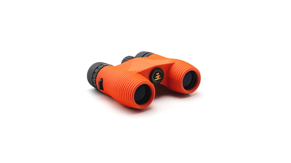 Nocs Provisions Standard Issue 8x25mm Roof Prism Waterproof Binoculars, Rugged, Poppy Orange, NOC-STD-ORG