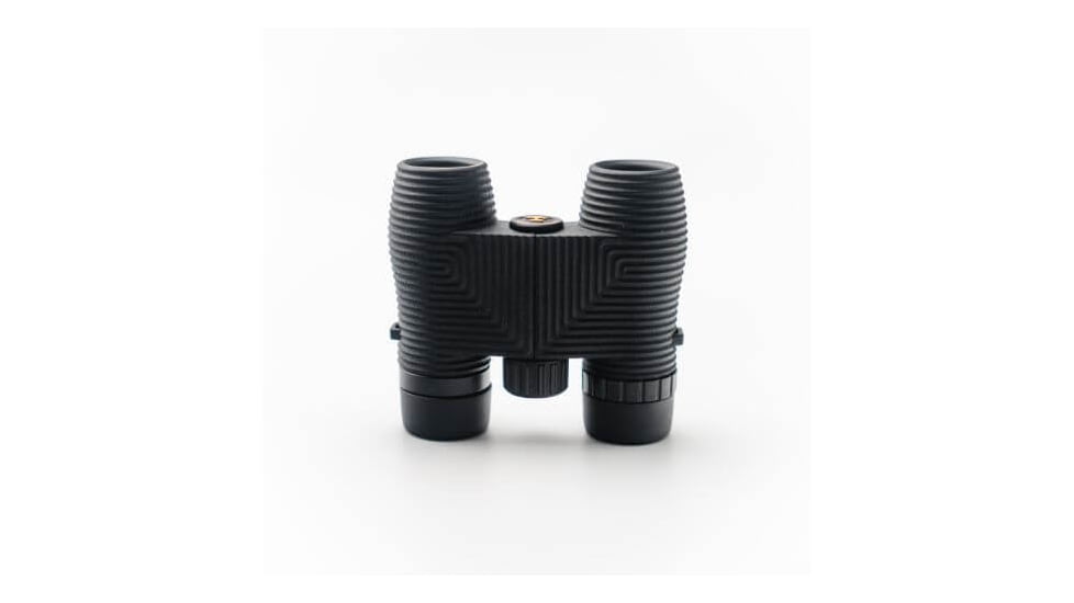 Nocs Provisions Standard Issue 8x25mm Roof Prism Waterproof Binoculars, Rugged, Squid Ink Black, NOC-STD-BLK