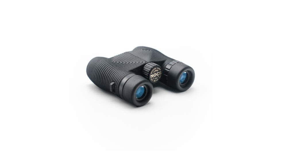 Nocs Provisions Standard Issue 8x25mm Roof Prism Waterproof Binoculars, Rugged, Squid Ink Black, NOC-STD-BLK