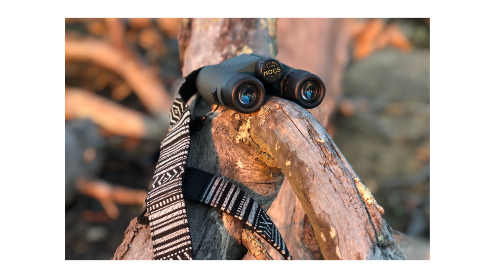 Nocs Provisions Woven Tapestry Strap, Black/White, One Size, NOC-STP-BLK