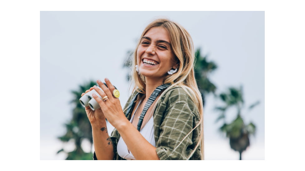 Nocs Provisions Woven Tapestry Strap, Black/White, One Size, NOC-STP-BLK