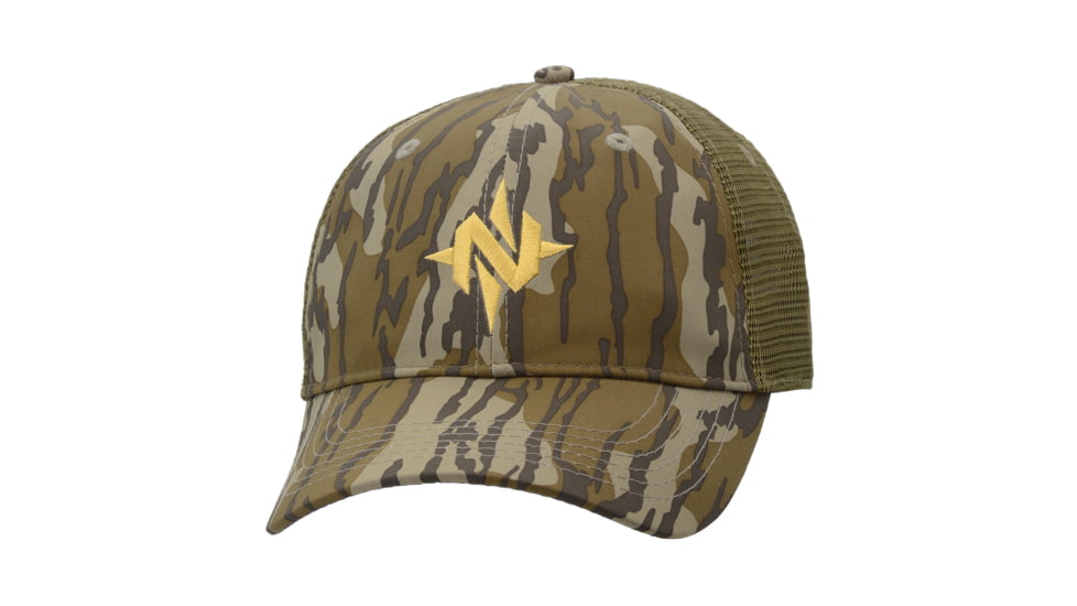 Nomad Camo Low Country Trucker Mesh Back Hat Mo Bottomland