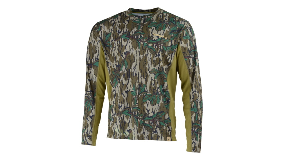 Nomad Men's Ls Icon T Mossy Oak Greenleaf Xx-large