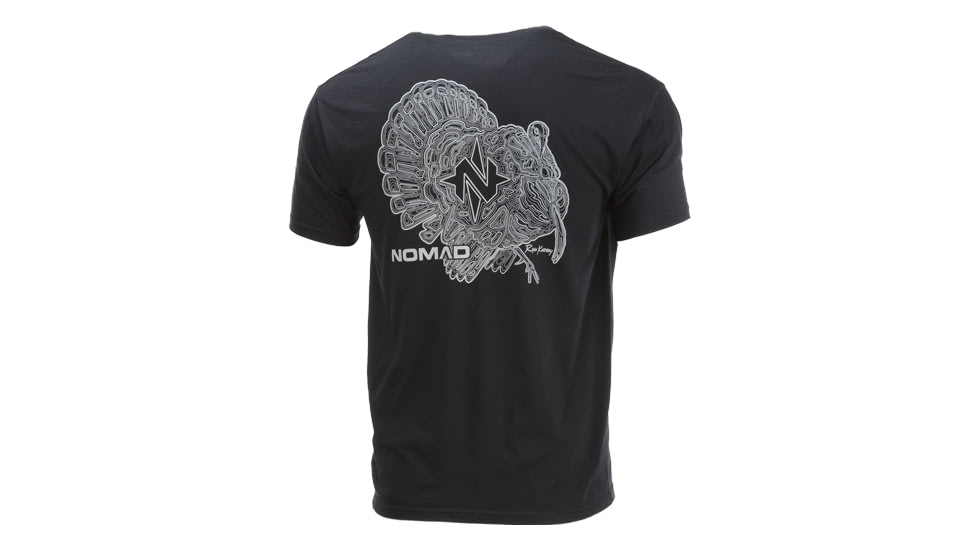 Nomad Turkey Topo Men's Tshirt Dark Heather Grey Xxx-large