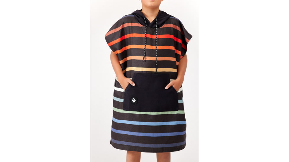 Nomadix Changing Poncho, Pinstripes Multi, Meduim/Large, CP-STRP-110