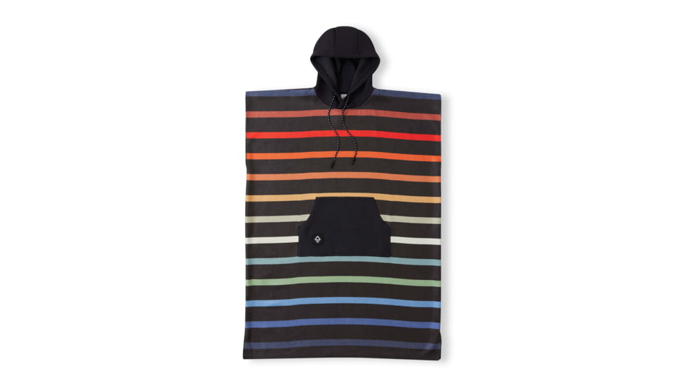 Nomadix Changing Poncho, Pinstripes Multi, Medium/Large, CP-STRP-110