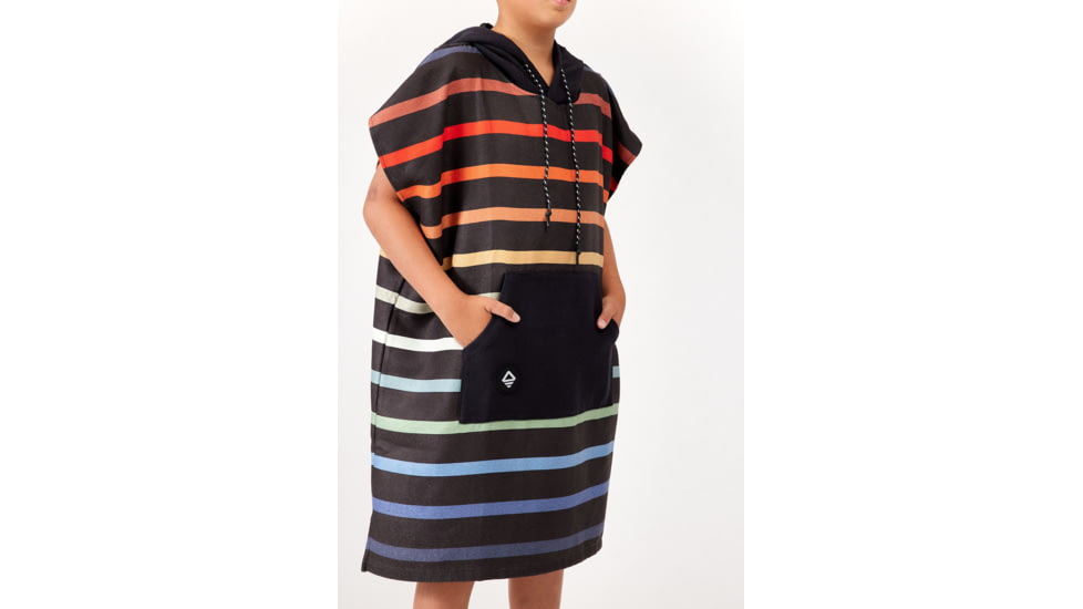 Nomadix Changing Poncho, Pinstripes Multi, Extra Small, GCP-STRP-110