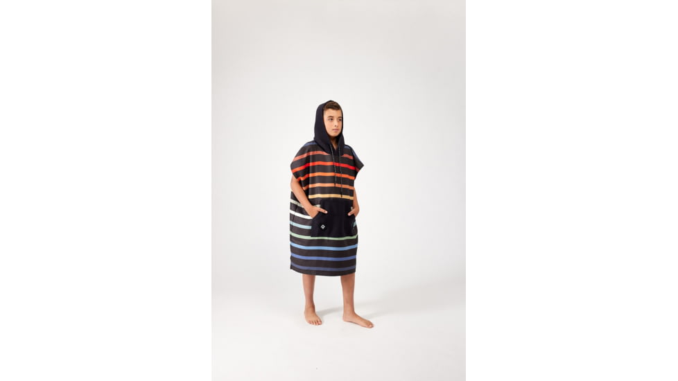 Nomadix Changing Poncho, Pinstripes Multi, Extra Small, GCP-STRP-110