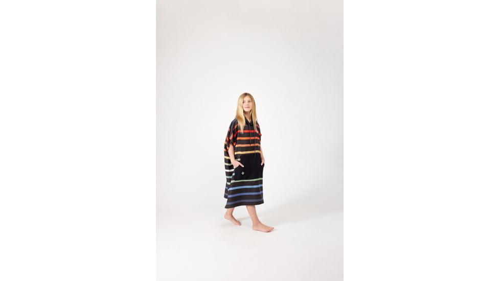 Nomadix Changing Poncho, Pinstripes Multi, Extra Small, GCP-STRP-110