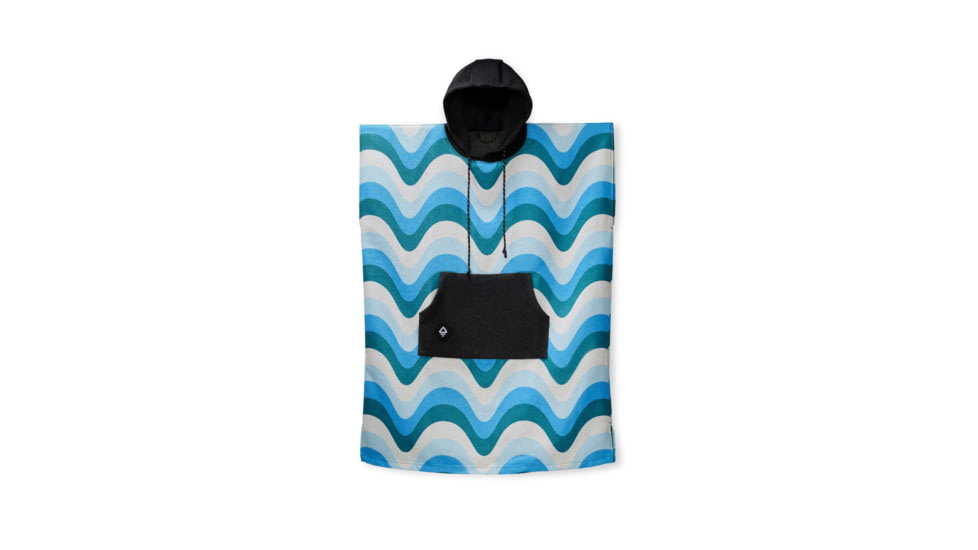 Nomadix Changing Poncho, Wave Blue, Small/Medium, KCP-WAVE-102