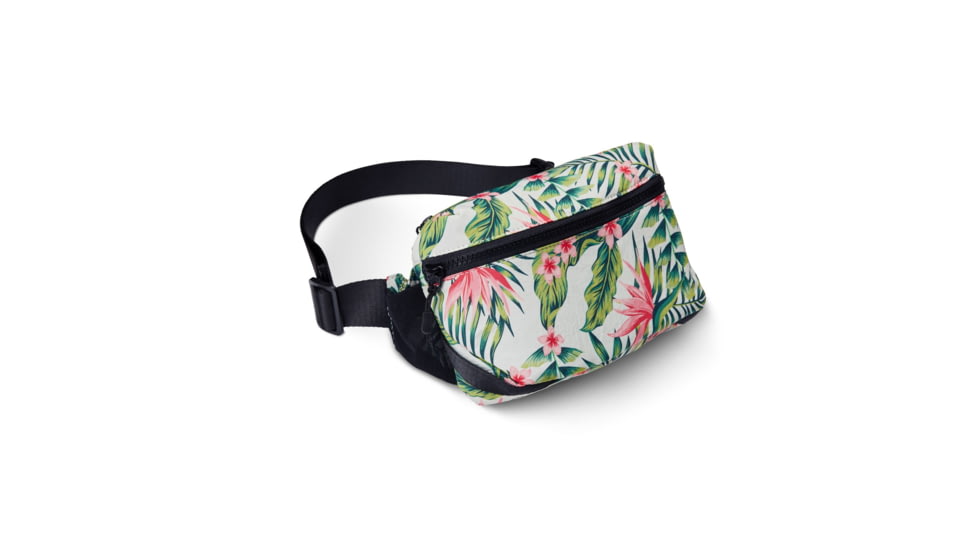 Nomadix 2L Fanny Pack, Palms Pink, 3in x 6in x 9in, FP-PLMS-101