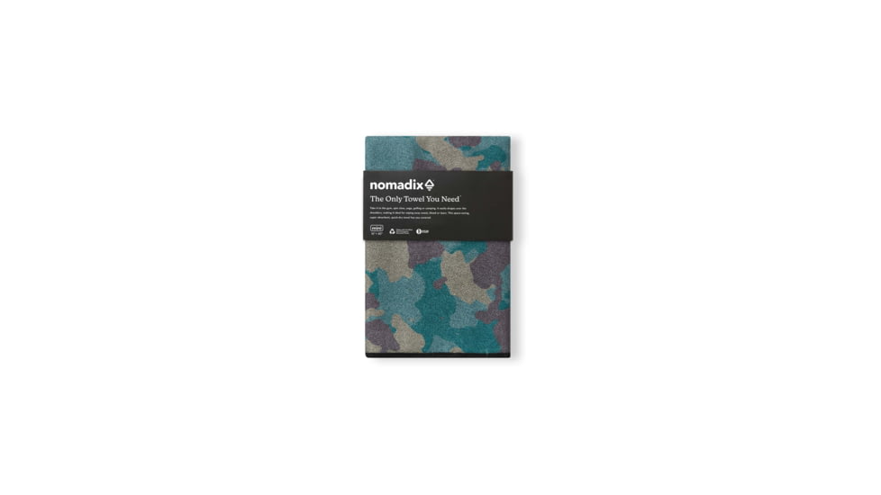 Nomadix Original Towel, Camo Green, One Size, NM-CAMO-101