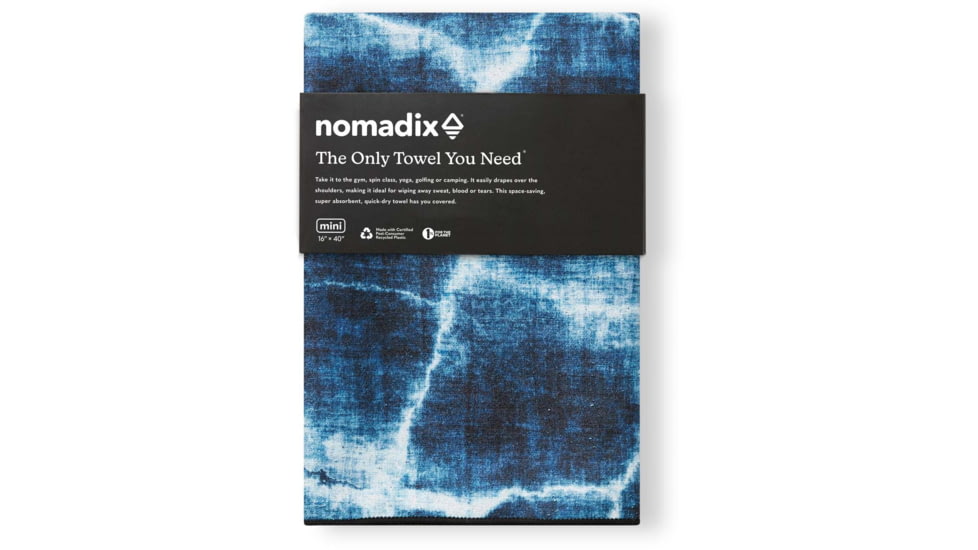 Nomadix Mini Towel, Agua Blue, One Size, DA-AGUA-101