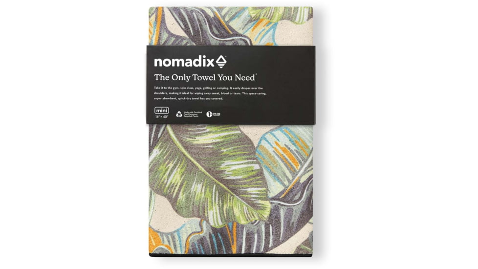 Nomadix Mini Towel, Banana Leaf Green, One Size, DA-FIDL-102