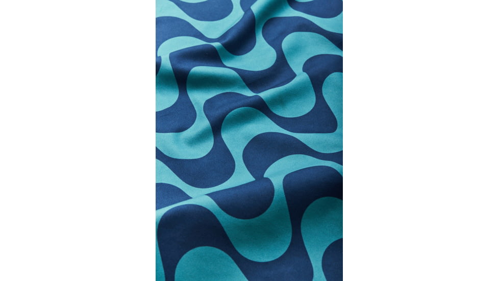 Nomadix Mini Towel, Copacabana Navy Teal, One Size, DA-COPA-102