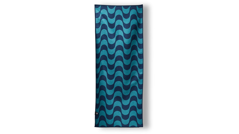 Nomadix Mini Towel, Copacabana Navy Teal, One Size, DA-COPA-102