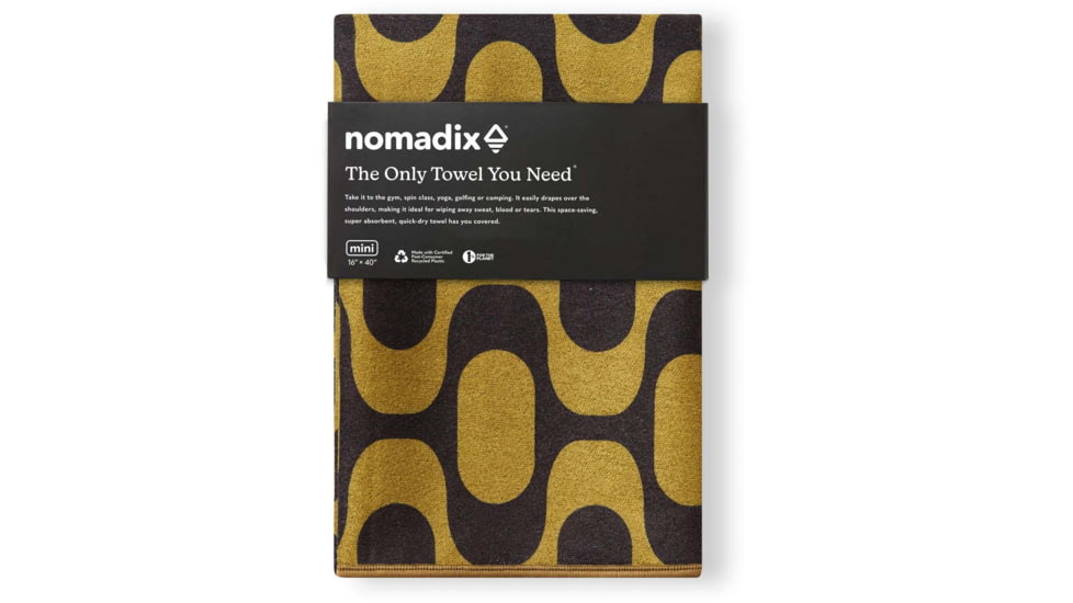 Nomadix Mini Towel, Ipanema Olive, One Size, DA-IPAN-101