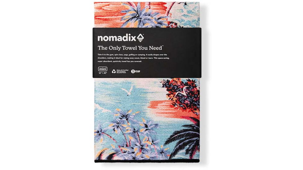 Nomadix Mini Towel, Island Time, One Size, DA-ISLA-101