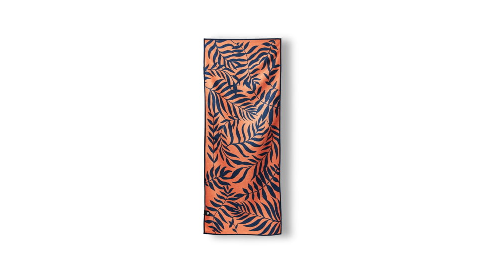 Nomadix Mini Towel, Leaf Me Alone Orange, One Size, DA-LFAL-102