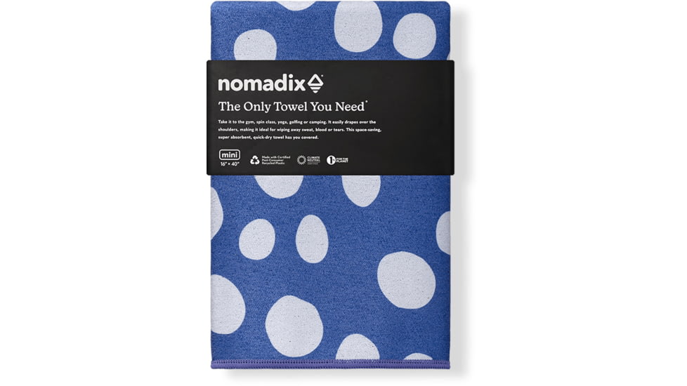 Nomadix Mini Towel, Pebbles Dusk, 16in x 40in, DA-PEBB-101