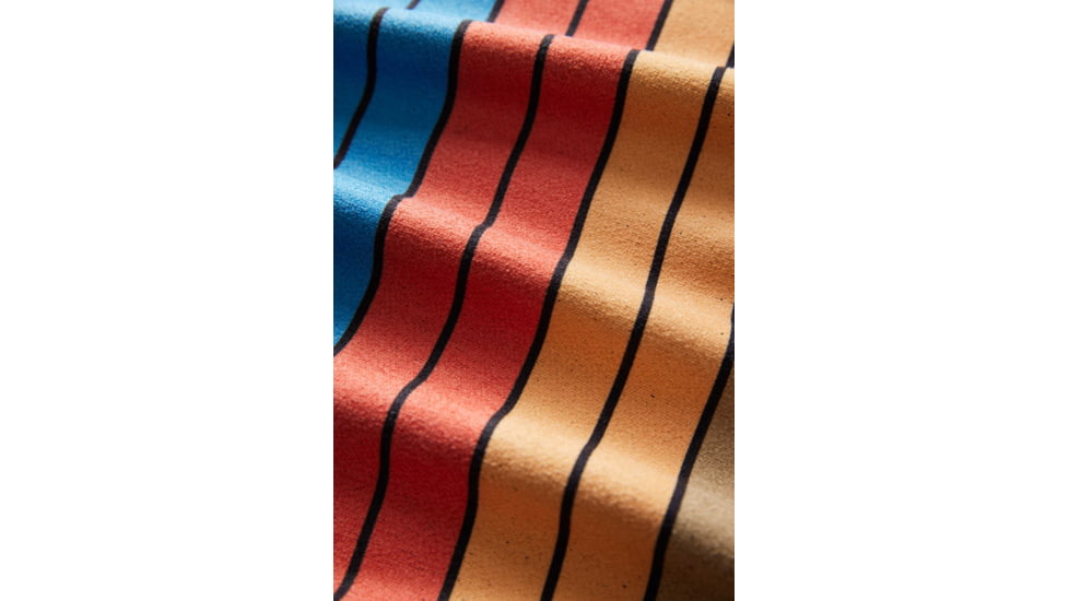 Nomadix Mini Towel, Stripes Blue Orange, One Size, DA-STRP-113