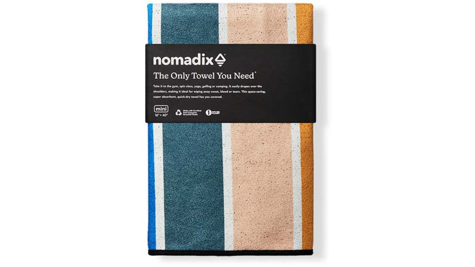 Nomadix Mini Towel, Stripes Retro, One Size, DA-STRP-105