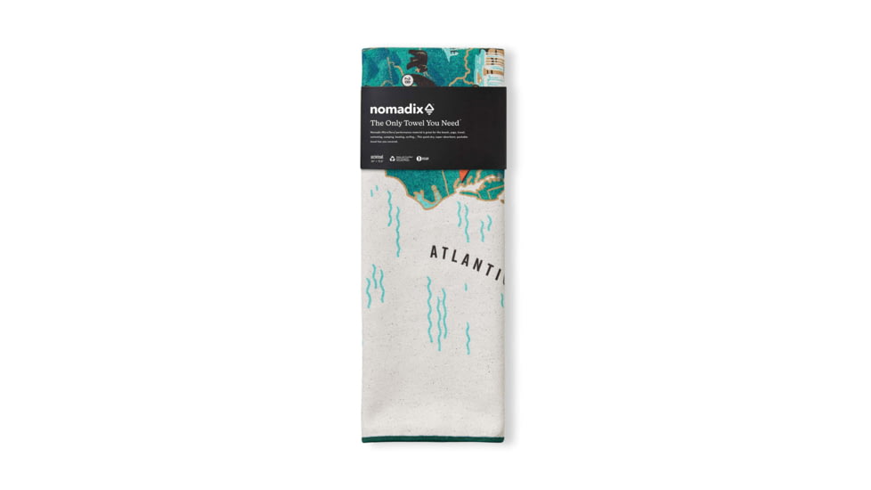 Nomadix Original Towel, 59 Parks - US Map, One Size, NM-NPMP-101