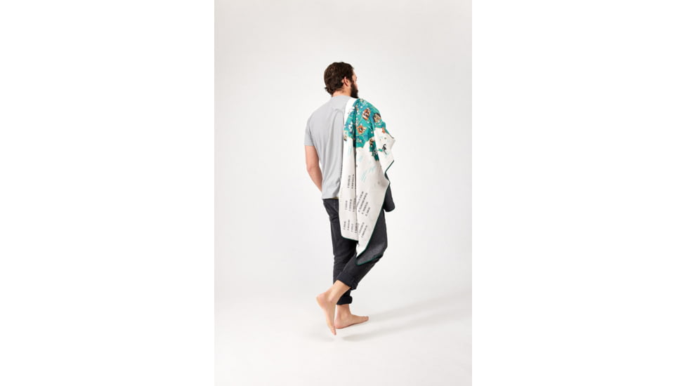 Nomadix Original Towel, 59 Parks - US Map, One Size, NM-NPMP-101
