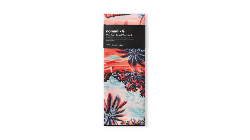 Nomadix Original Towel, Island Time, One Size, NM-ISLA-101