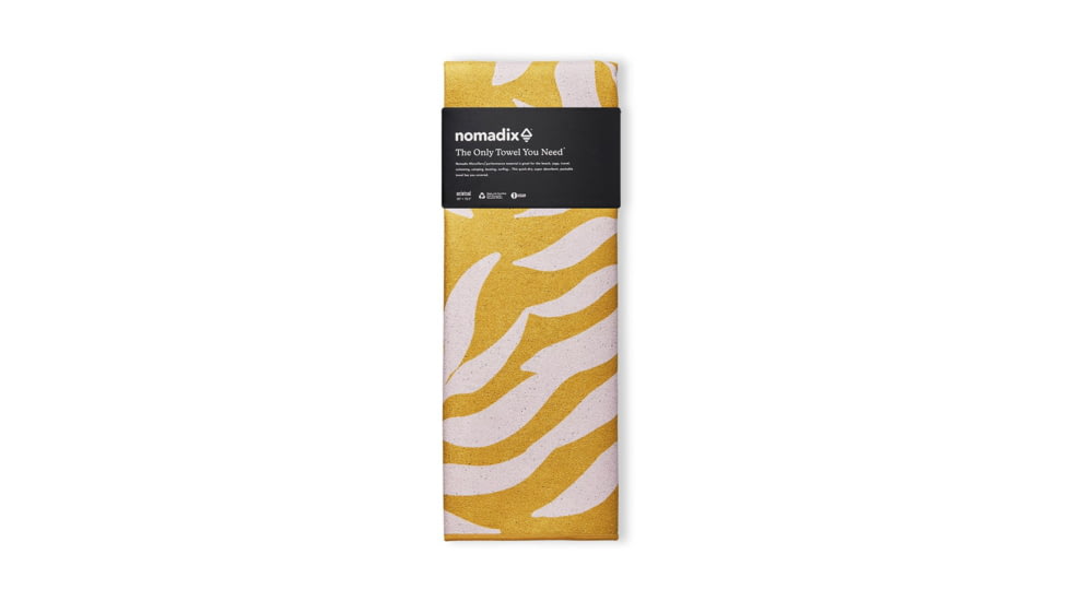 Nomadix Original Towel, Leaf Me Alone Green, One Size, NM-LFAL-101