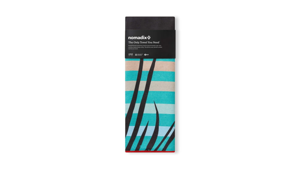 Nomadix Original Towel, National Parks - Everglades Pink Teal, One Size, NM-GLAD-101