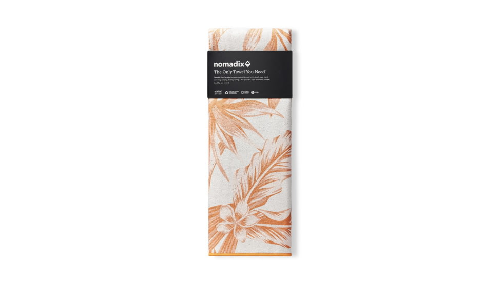 Nomadix Original Towel, Palms Apricot, 30ftx72.5ft, NM-PLMS-105