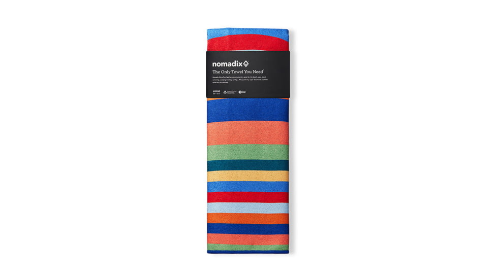Nomadix Original Towel, Sidewinder Multi, 30in x 72.5in, NM-SIDE-102