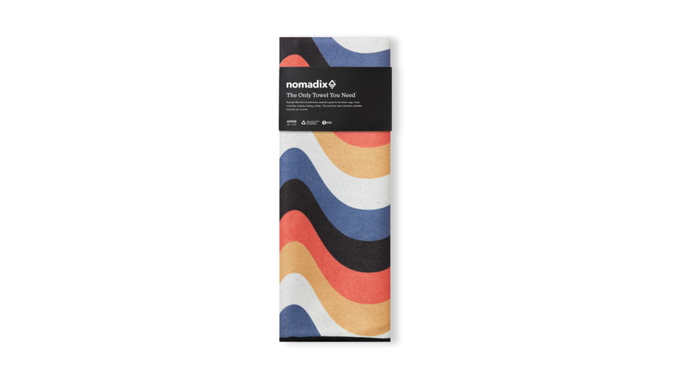 Nomadix Original Towel, Wave, One Size, NM-WAVE-101