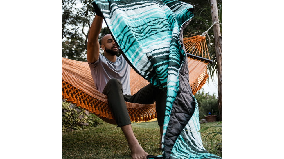 Nomadix Puffer Blanket, Baja Aqua, PB-BAJA-101