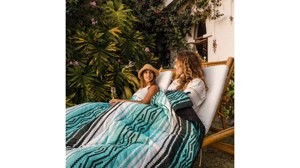 Nomadix Puffer Blanket, Baja Aqua, PB-BAJA-101